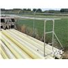 Image 4 : 6 IN. PLASTIC PIPE W/ ELBOWS & CONNECTORS