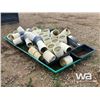 Image 7 : 6 IN. PLASTIC PIPE W/ ELBOWS & CONNECTORS