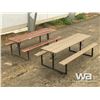 Image 1 : (2) KIDS PICNIC TABLES