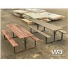 Image 2 : (2) KIDS PICNIC TABLES