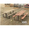 Image 3 : (2) KIDS PICNIC TABLES