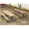 Image 4 : (2) KIDS PICNIC TABLES