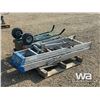 Image 2 : (3) ALUMINUM LADDERS, (2) ROLLER STANDS & DOLLY