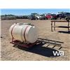 Image 3 : 600L WHITE POLY TANK W/ STEEL FRAME AND LADDER