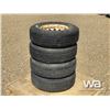 Image 1 : (4) ST225/75R15 GOODYEAR TRAILER TIRES