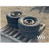 Image 3 : (4) TIRES ON RIMS