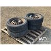 Image 4 : (4) TIRES ON RIMS