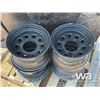 Image 5 : (2) ATV TIRES, (4) ATV RIMS, ATV ROOF