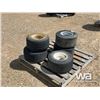 Image 2 : (5) 18X8.50-8 GOLF CART TIRE & RIMS