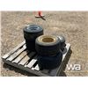 Image 3 : (5) 18X8.50-8 GOLF CART TIRE & RIMS