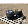 Image 4 : (5) 18X8.50-8 GOLF CART TIRE & RIMS