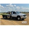 Image 2 : 2007 DODGE RAM 3500 SLT FLATBED TRUCK