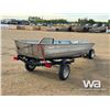 Image 3 : 14 FT. ALUMINUM FISHING BOAT W/ KARMEN TRAILER