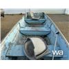 Image 7 : 14 FT. ALUMINUM FISHING BOAT W/ KARMEN TRAILER