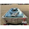 Image 8 : 14 FT. ALUMINUM FISHING BOAT W/ KARMEN TRAILER