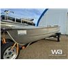 Image 9 : 14 FT. ALUMINUM FISHING BOAT W/ KARMEN TRAILER
