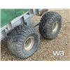Image 10 : CUSTOM BUILT WALKING BEAM 6 X 4 FT.  ATV TRAILER