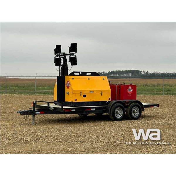 WESTQUIP 20KW GENERATOR/LIGHT TOWER TRAILER