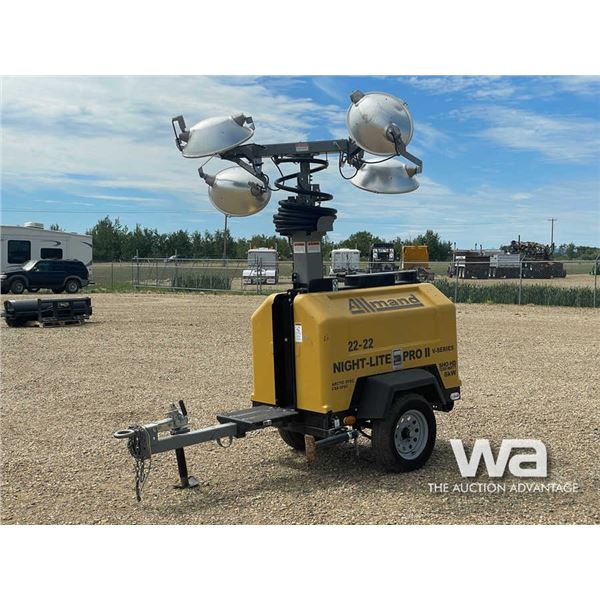 2014 ALLMAND NIGHT-LITE PRO 8KW LIGHT TOWER