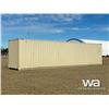 Image 3 : 2023 8 X 40 FT. SHIPPING CONTAINER