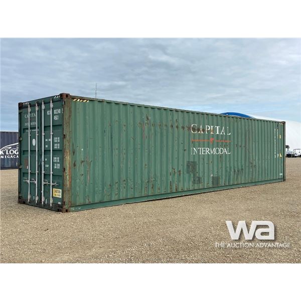 2008 8 X 40 FT. SHIPPING CONTAINER
