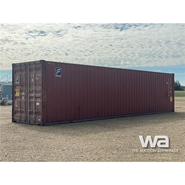 2011 8 X 40 FT. SHIPPING CONTAINER