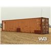 Image 2 : 2001 8 X 40 FT. SHIPPING CONTAINER