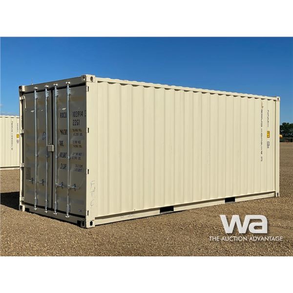 2024 8 X 20 FT. SHIPPING CONTAINER
