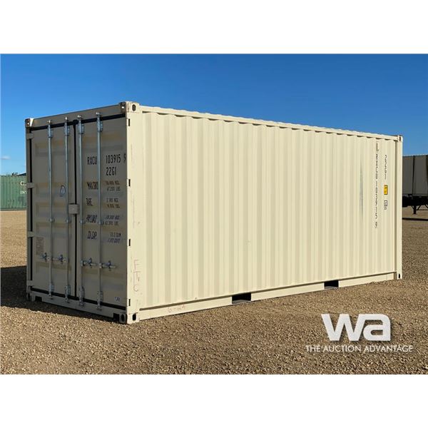 2024 8 X 20 FT. SHIPPING CONTAINER