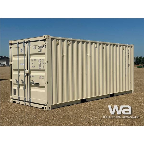 2023 8 x 20 FT. SHIPPING CONTAINER