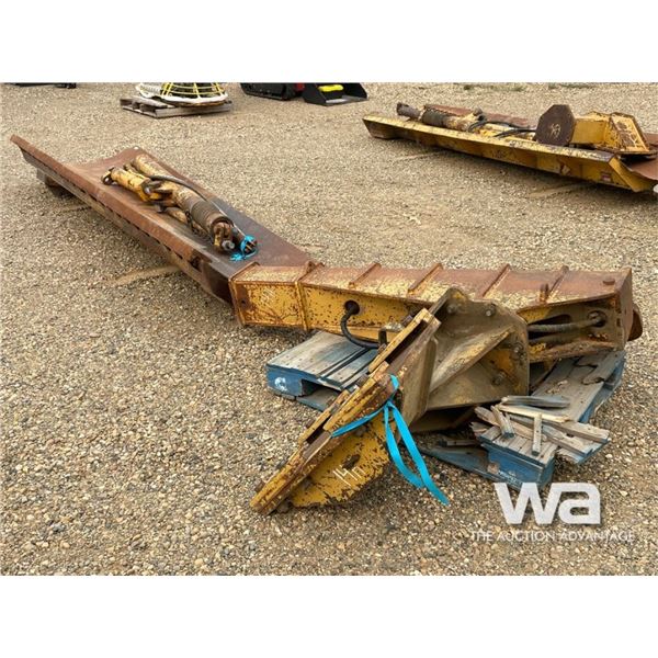 12 FT. GRADER BLADE W/MAST MOUNT