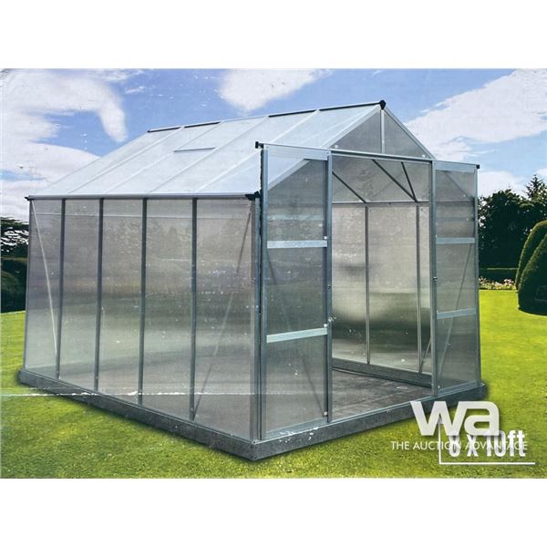 8 X 10 FT. POLYCARBONATE GREENHOUSE