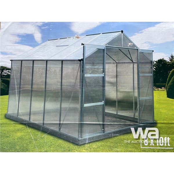 8 X 10 FT. POLYCARBONATE GREENHOUSE