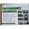 Image 2 : 8 X 10 FT. POLYCARBONATE GREENHOUSE