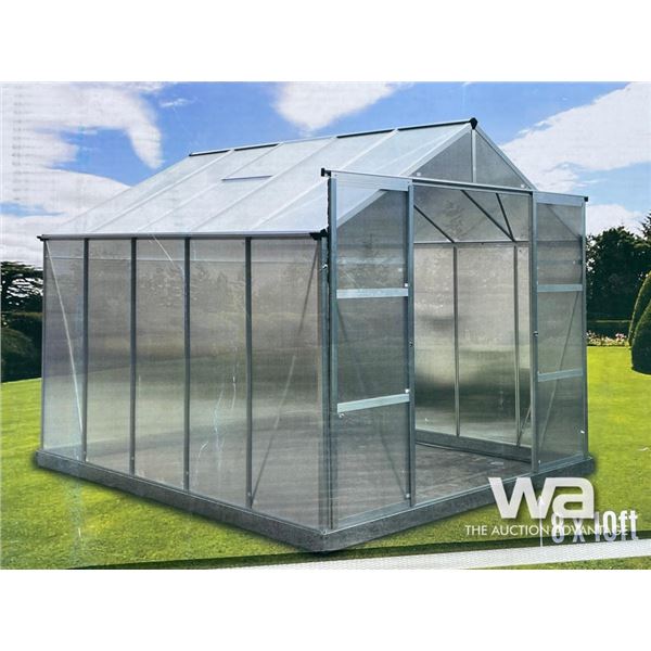 8 X 10 FT. POLYCARBONATE GREENHOUSE