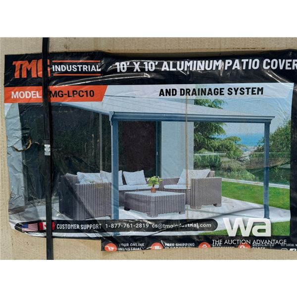 TMG 10 X 10 FT. ALUMINUM PATIO COVER