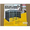 Image 6 : 10.6 X 7.2 FT. METAL DOG KENNEL