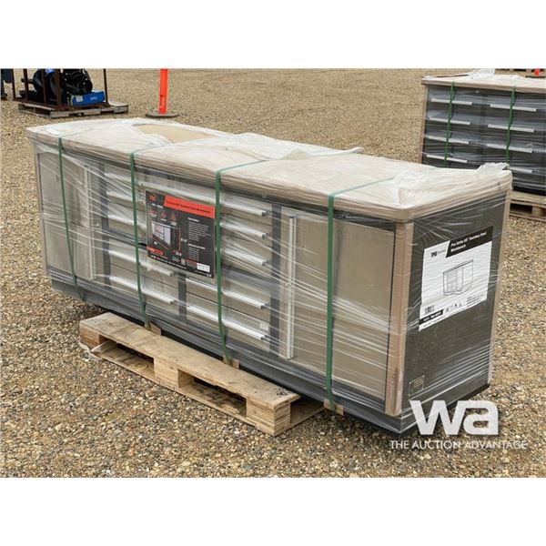 TMG 85 IN. STAINLESS STEEL WORKBENCH