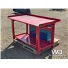 Image 3 : 5 X 2.5 FT WORKBENCH WITH TOOL STORAGE SHELF