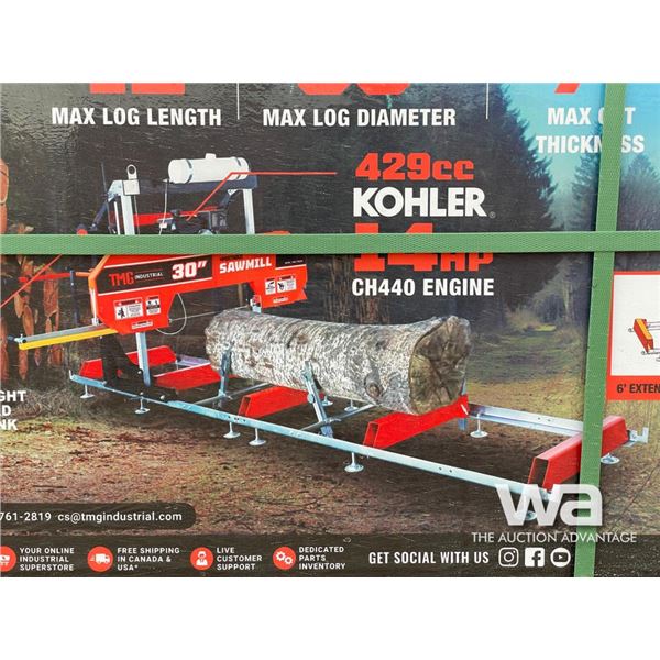 TMG 30 IN. PORTABLE SAWMILL