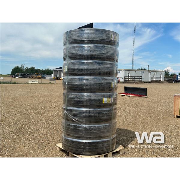 (8) ZWARTHZ 11R24.5 TRUCK TIRES & RIMS