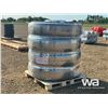 Image 4 : (4) KAPSEN 11R24.5 PR16 TRUCK TIRES & RIMS