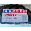 Image 8 : (4) KAPSEN 11R24.5 PR16 TRUCK TIRES & RIMS