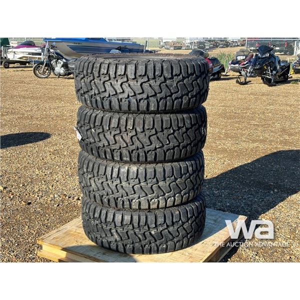 (4) HAIDA HD878 35X12.50R22LT TIRES
