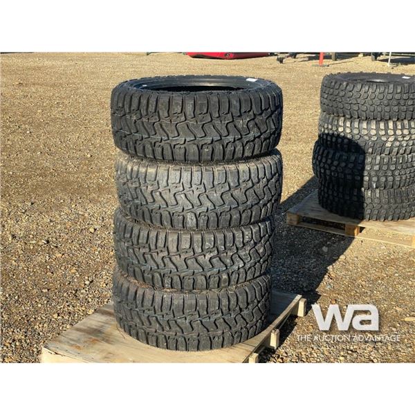 (4) HAIDA HD878 33X12.50R22LT TIRES