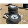 Image 2 : (4) GRIZZLY ST235/85R16 TIRES & RIMS