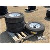 Image 3 : (4) GRIZZLY ST235/85R16 TIRES & RIMS