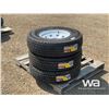 Image 4 : (4) GRIZZLY ST235/85R16 TIRES & RIMS