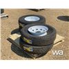 Image 2 : (4) GRIZZLY ST235/85R16 TIRES & RIMS