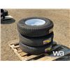 Image 4 : (3) GRIZZLY ST235/85R16 TIRES & RIMS